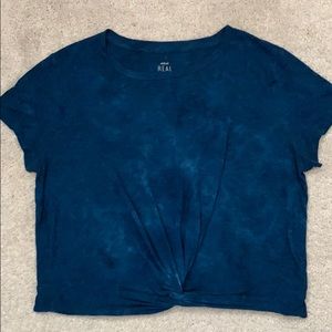 Aerie blue shorts leave T-shirt size M